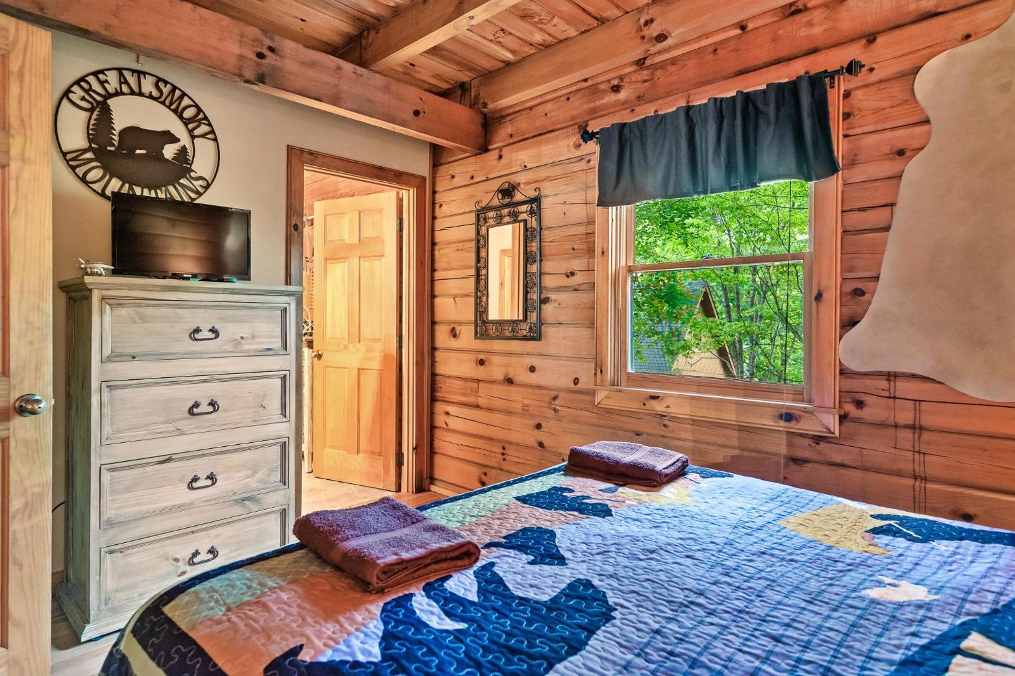 Cozy, Ada Accessible, Family Cabin With Hot Tub Sevierville Eksteriør billede