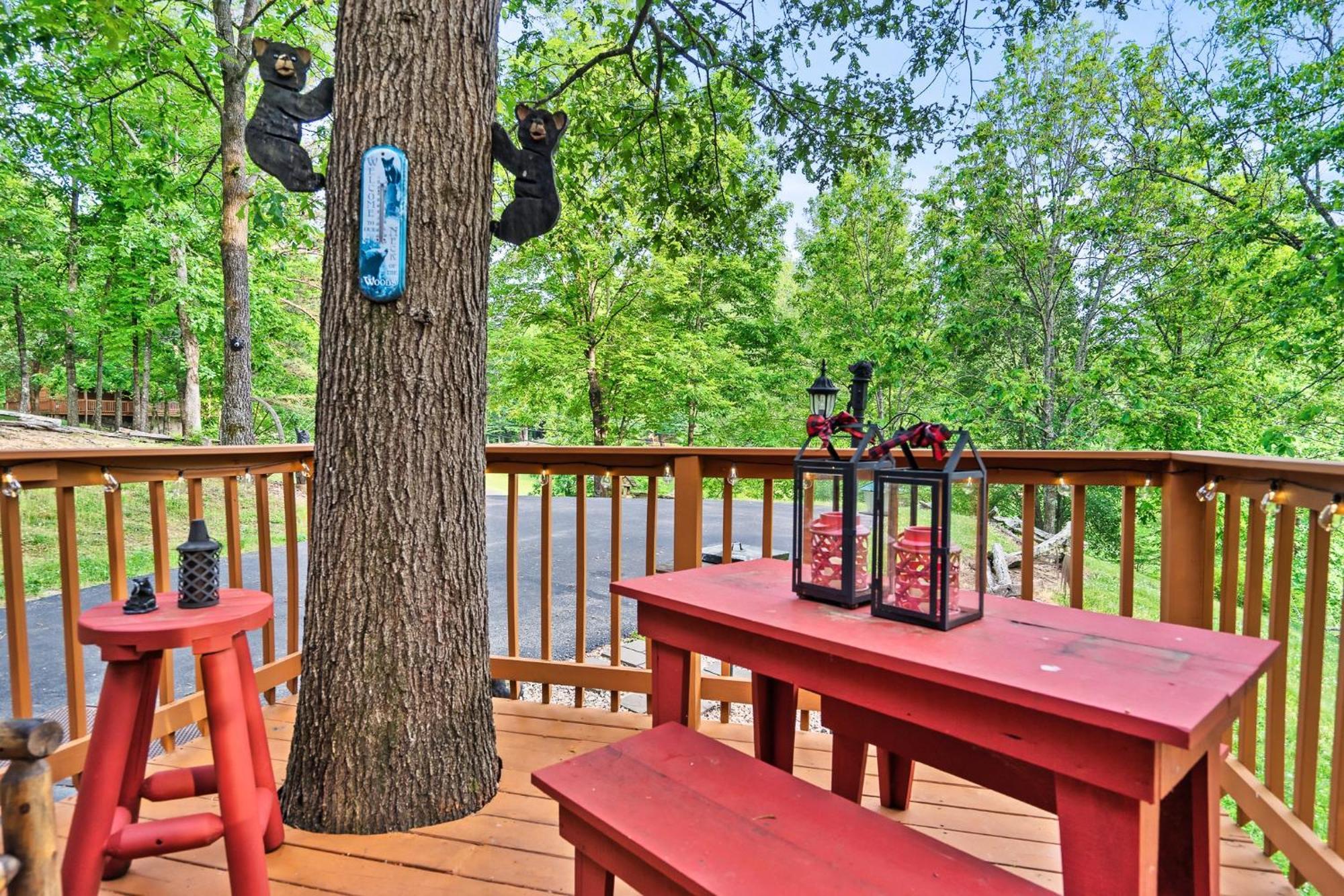 Cozy, Ada Accessible, Family Cabin With Hot Tub Sevierville Eksteriør billede